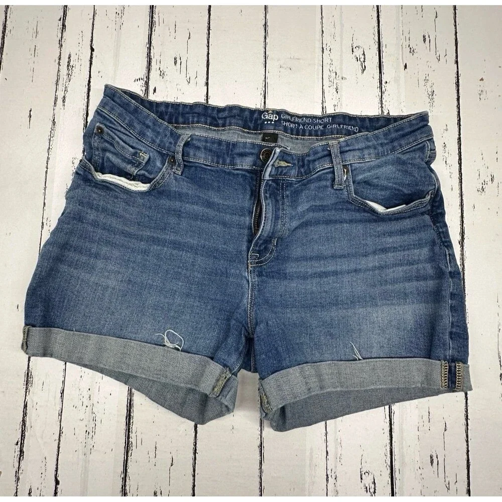 GAP Denim Cuffed Shorts